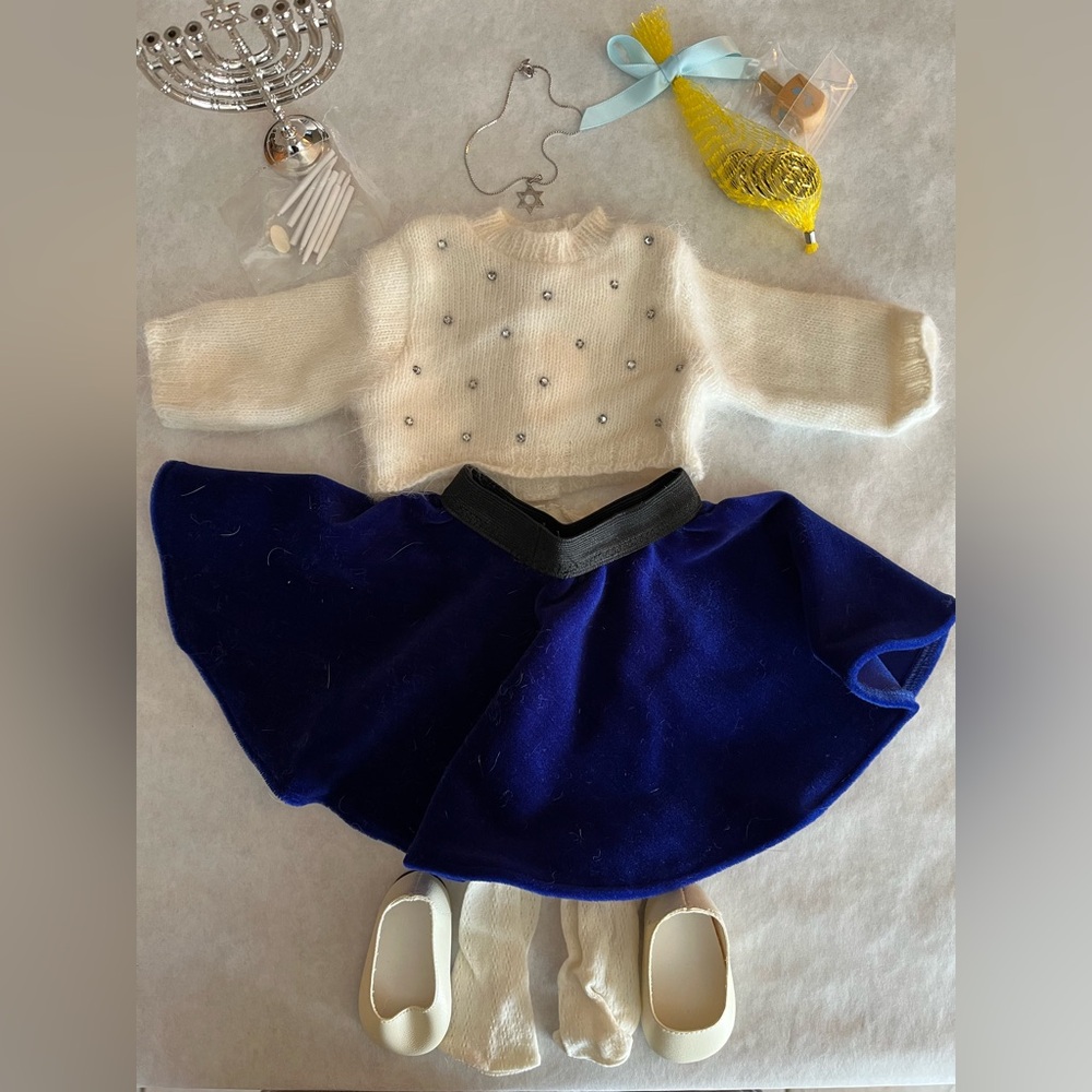 American Girl/Pleasant Co Hanukkah Outfit